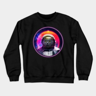 Astrocat cute Crewneck Sweatshirt